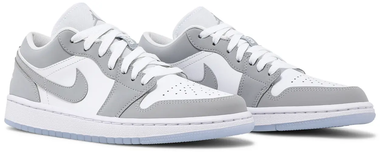Air Jordan 1 Low "White Wolf Grey"